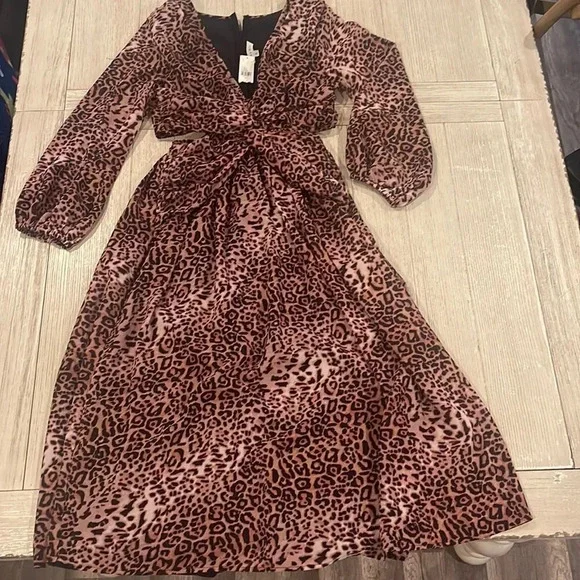 Anthropologie Ranna Gill leopard dress - Picture 13 of 16
